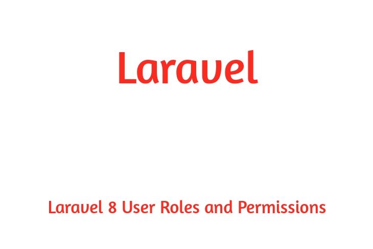 Laravel 8 User Roles and Permissions Example