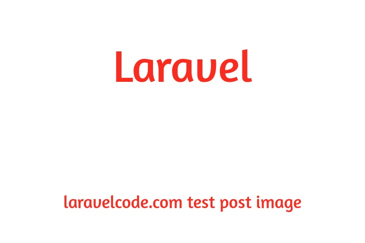 Laravel Livewire Crud with Bootstrap Modal Step by Step(TEST POST OF LARAVELCODE.COM)
